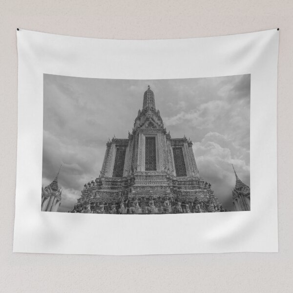 Item preview, Low angle view of temple against sky designed and sold by PitakChai93.