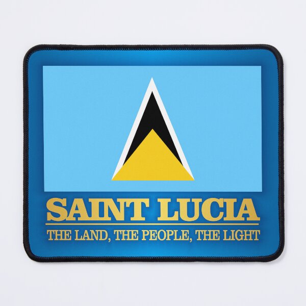 Item preview, Saint Lucia (FLG) designed and sold by curranmorgan.