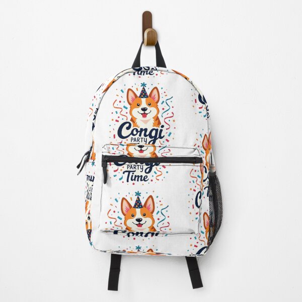 Item preview, Corgi Party Time – Joyful Celebration & Festive Exuberance designed and sold by zoughlal.