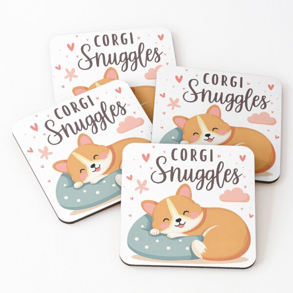 Item preview, Corgi Snuggles – Cozy Warmth & Affectionate Comfort designed and sold by zoughlal.