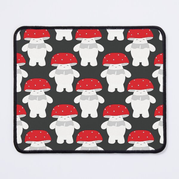Item preview, Mushroom Sally Pattern Print - Amanita Muscaria, Fly Agaric - Silly Cute Kawaii Character designed and sold by MoePark.