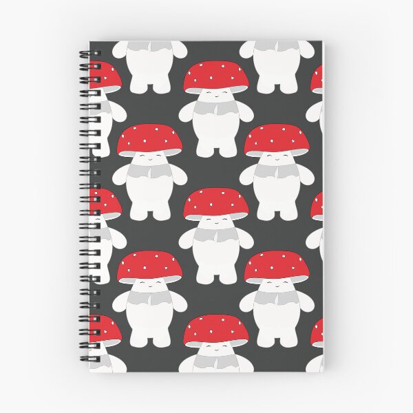 Item preview, Mushroom Sally Pattern Print - Amanita Muscaria, Fly Agaric - Silly Cute Kawaii Character designed and sold by MoePark.