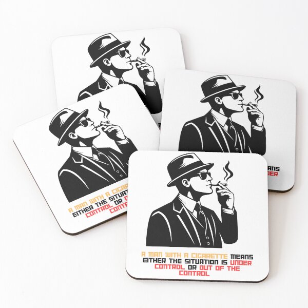 Item preview,  A Man with a Cigarette designed and sold by MOTAS Graphics .