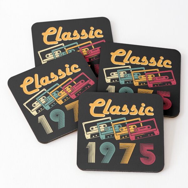 Item preview, Classic 1975 Birthday Retro Design designed and sold by DesignByJMc.