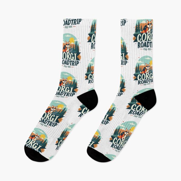 Item preview, Corgi Roadtrip – Playful Wanderlust & Family Adventure designed and sold by zoughlal.