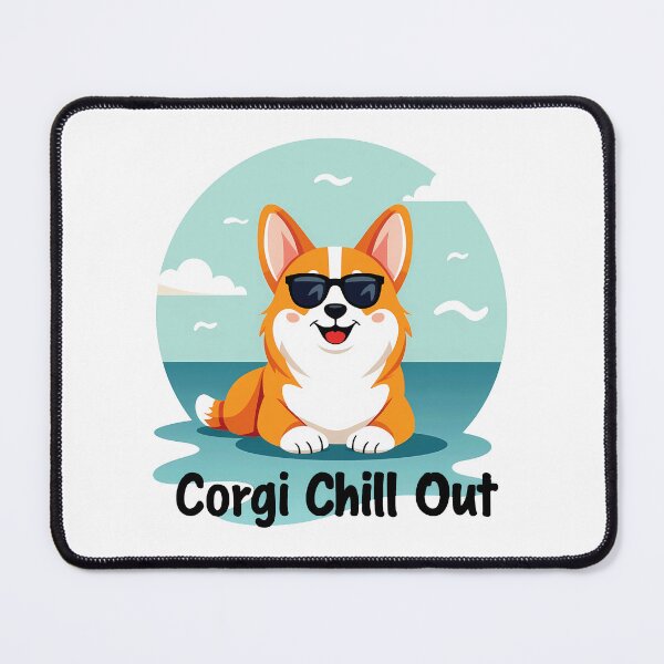 Item preview, Corgi Chill Out – Calm & Playful Relaxation designed and sold by zoughlal.