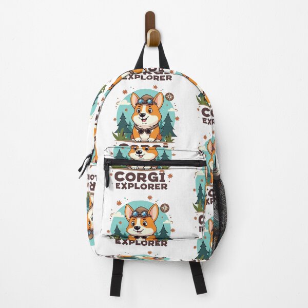 Item preview, Corgi Explorer – Curious Adventure & Family-Friendly Exploration designed and sold by zoughlal.