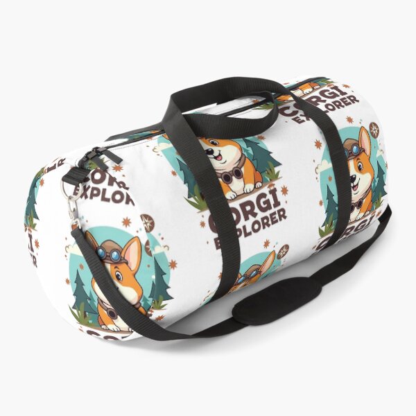 Item preview, Corgi Explorer – Curious Adventure & Family-Friendly Exploration designed and sold by zoughlal.