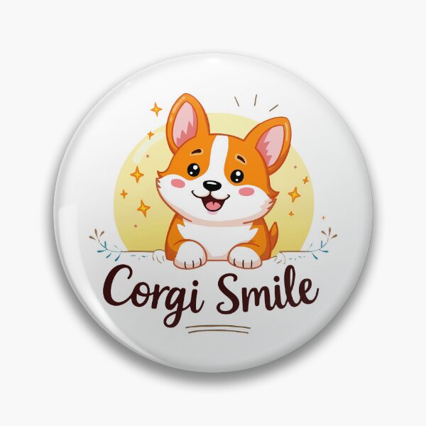 Item preview, Corgi Smile – Joyful Optimism & Heartwarming Adorableness designed and sold by zoughlal.