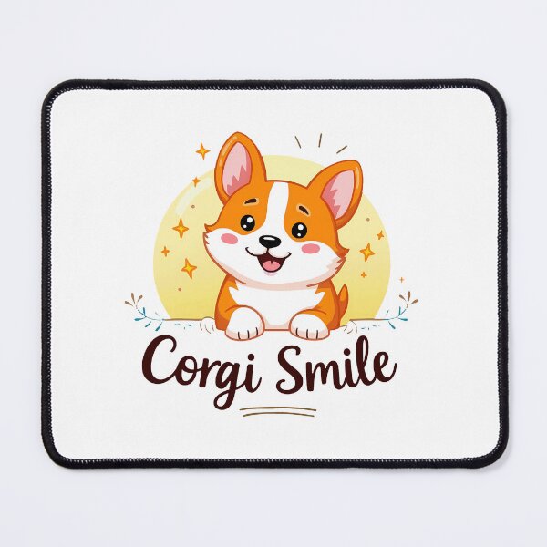 Item preview, Corgi Smile – Joyful Optimism & Heartwarming Adorableness designed and sold by zoughlal.