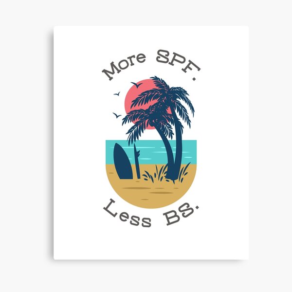 Item preview, More SPF less BS t-shirt designed and sold by XpressTee.