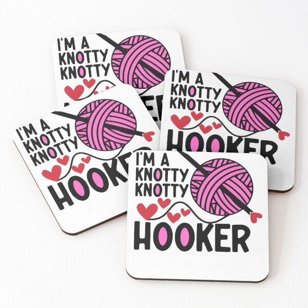 Item preview, Im A Knotty knotty Hooker designed and sold by AMDesignsNYC.