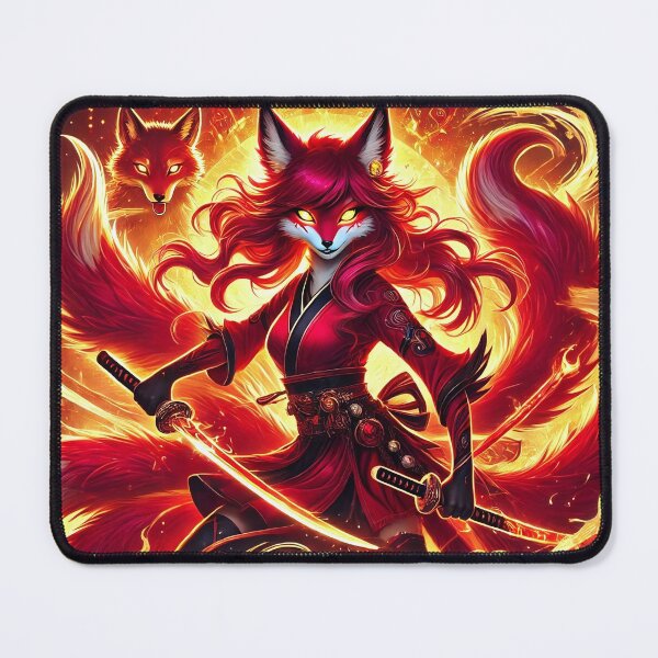 Item preview, Blazing Ronin: The Flamebound Vixen designed and sold by Vault of Wonders.