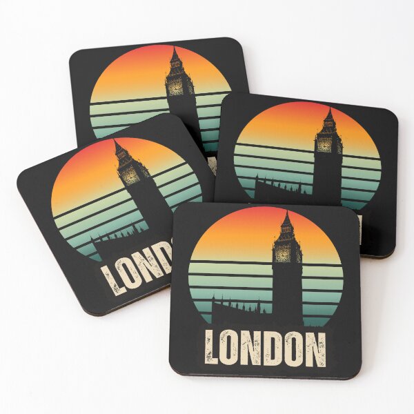 Item preview, Big Ben London Sunset Silhouette designed and sold by ZiaZZ.