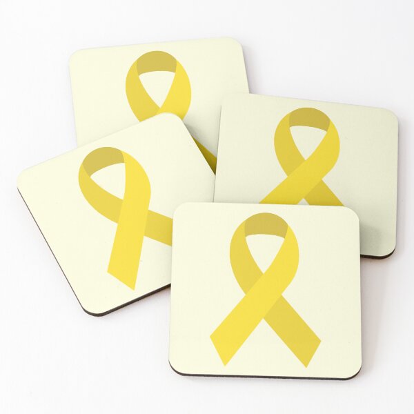 Item preview, Bone Cancer / Yellow Awareness Ribbon designed and sold by ashleygates98.