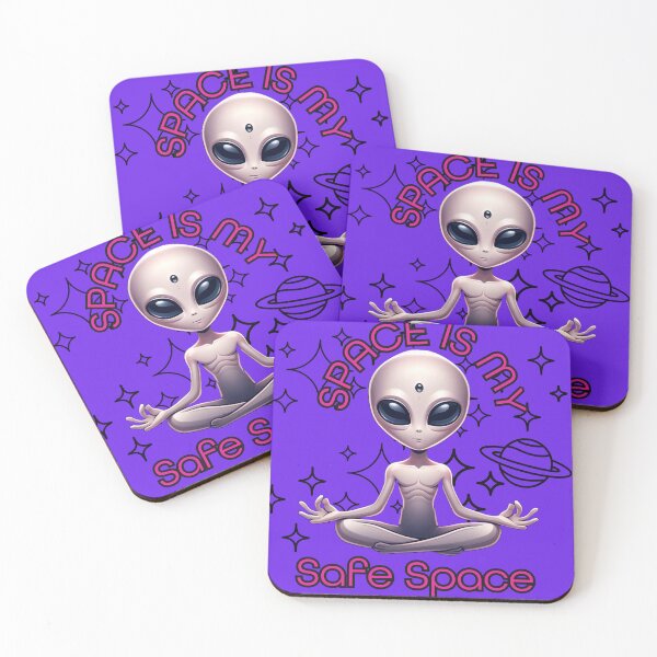 Item preview, Space is My Safe Space designed and sold by PFM232.
