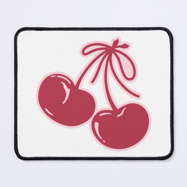 Item preview, Red and Pink Cherries with Bow designed and sold by Littlstix.