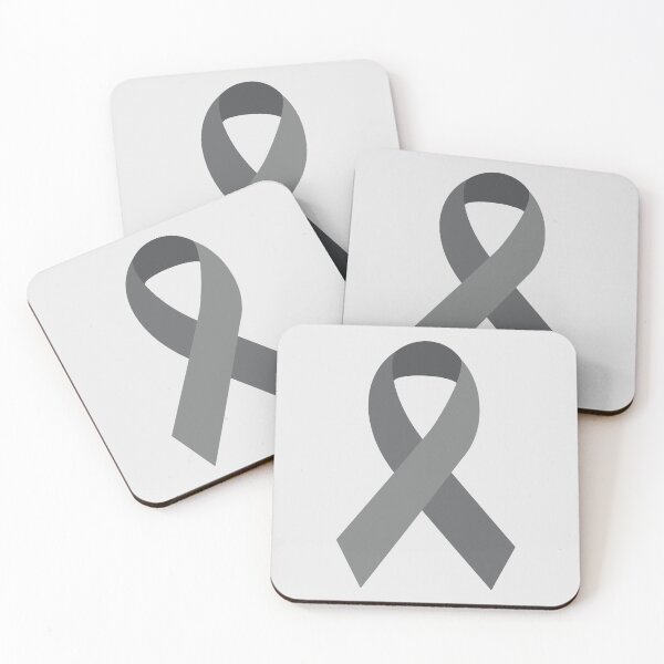 Item preview, Brain Cancer / Gray Awareness Ribbon designed and sold by ashleygates98.