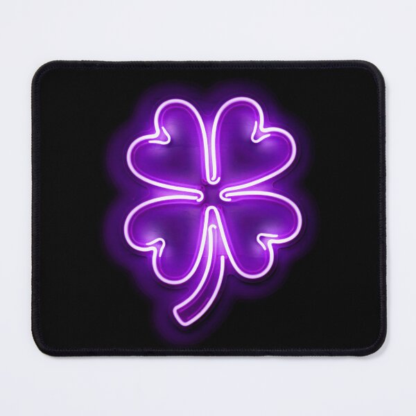 Item preview, Radiant Neon Clover - Violet designed and sold by Exodoi.