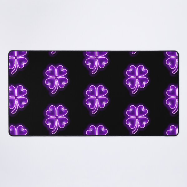 Item preview, Radiant Neon Clover - Violet designed and sold by Exodoi.