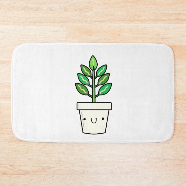 Item preview, Kawaii Rubber Plant Potted Plant designed and sold by kawaiilife.