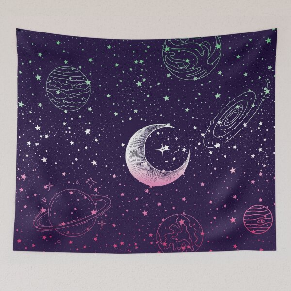 Item preview, Mystical Celestial Abrosexual Galaxy | Abrosexual Pride Space Aesthetic designed and sold by Travelslightly.