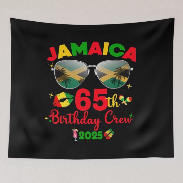 Item preview, Jamaica Trip 65th Birthday Crew 2025 designed and sold by doodIllustrate.