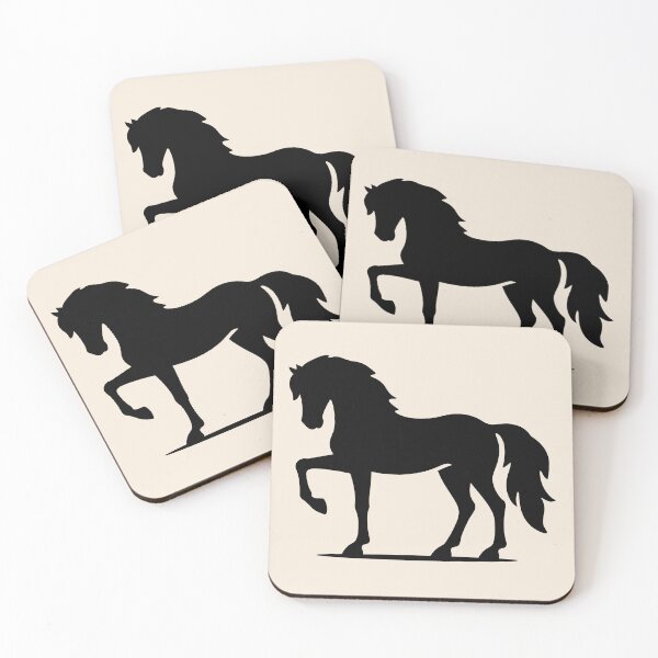 Item preview, Standing Horse Silhouette with Raised Hoof designed and sold by theartfulaspie.