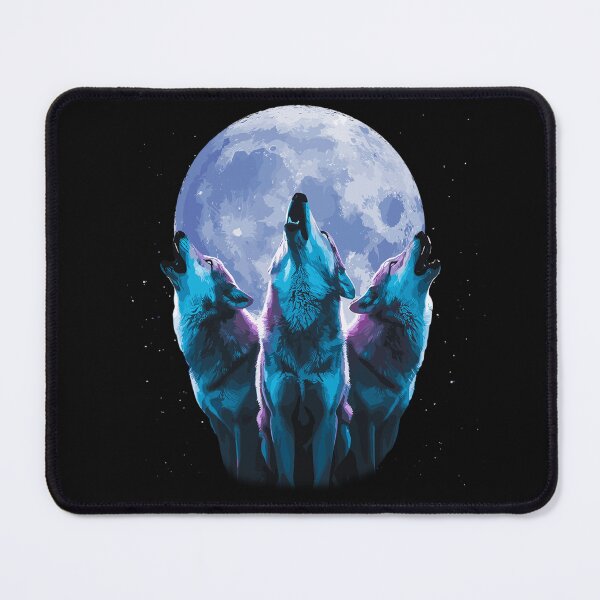 Item preview, Howling At The Moon Wolves Wolf Animal  designed and sold by TynesDesign.