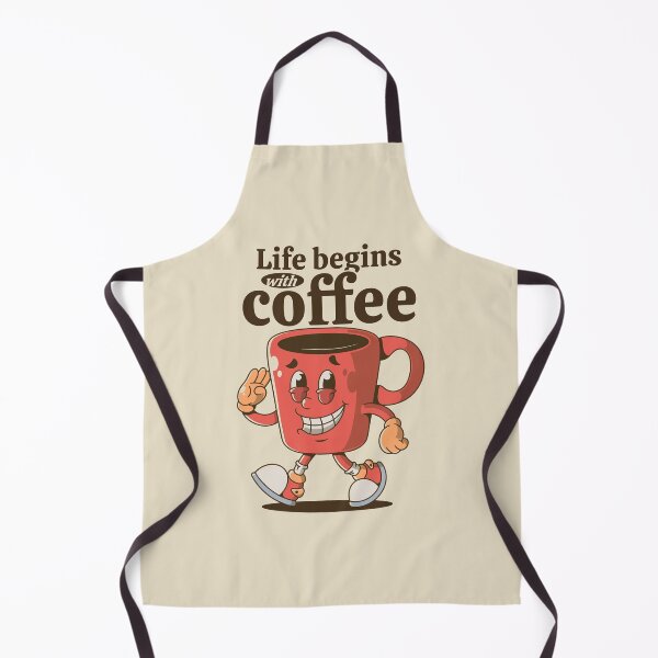 Item preview, Life begins with coffee designed and sold by adipra.