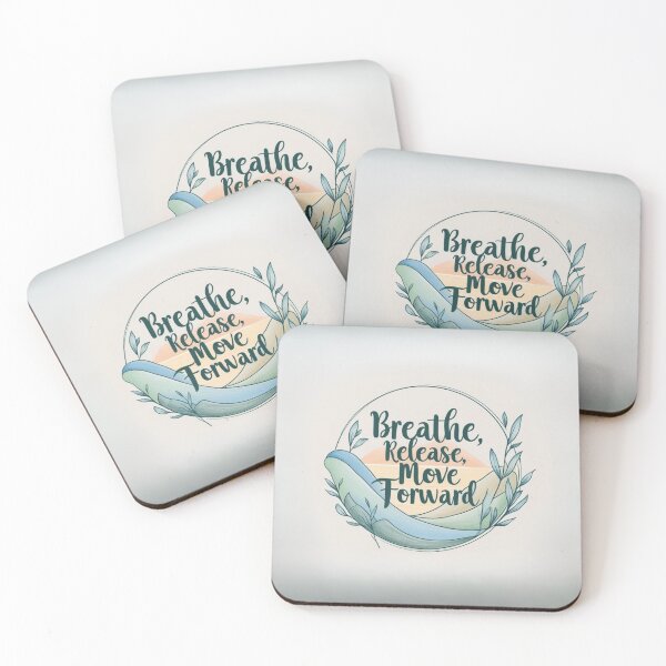 Item preview, Breathe, let go, move forward designed and sold by All Creative Designer.