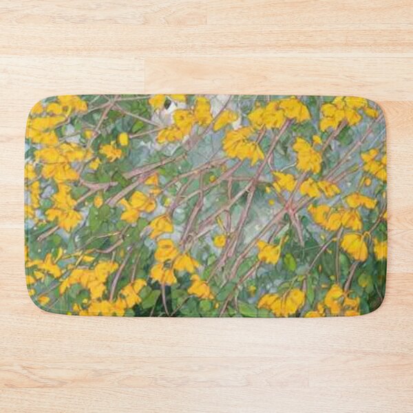 Item preview, Golden Blossoms in Green designed and sold by Glam-OOTD.