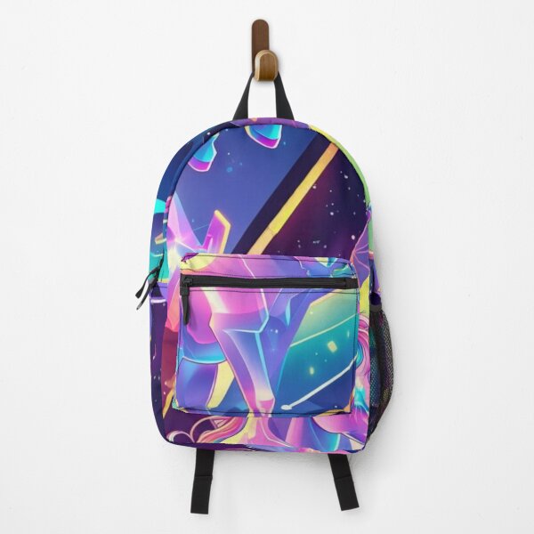Item preview, Neon Majesty – Andy Mack’s Synthwave Unicorn designed and sold by LuxuryApparels.