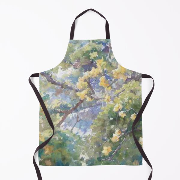 Item preview, Golden Blossoms in Green designed and sold by Glam-OOTD.