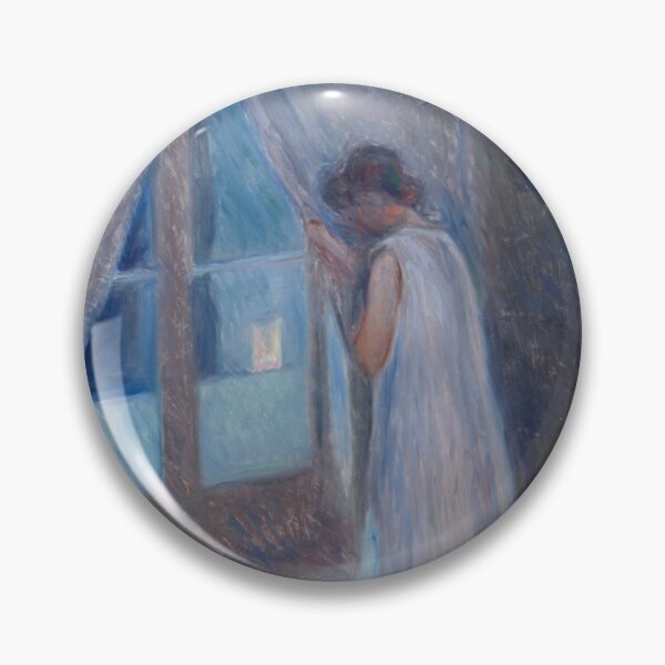 Item preview, The Girl by the Window 1893 - Edvard Munch designed and sold by Mapsart-.