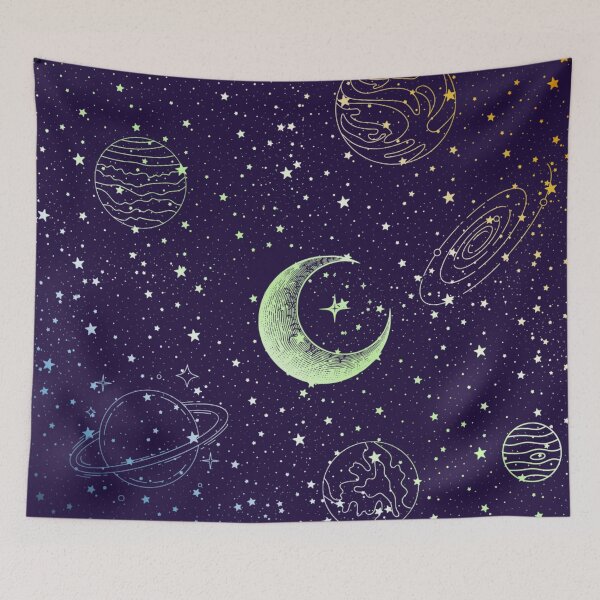 Item preview, Mystical Celestial AroAce Agender Galaxy | AroAce Agender Pride Space Aesthetic designed and sold by Travelslightly.
