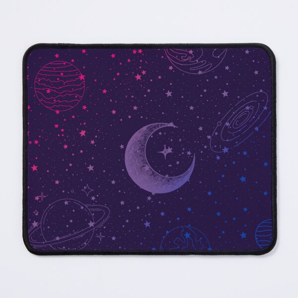 Item preview, Mystical Celestial Bisexual Galaxy | Bi Pride Space Aesthetic designed and sold by Travelslightly.