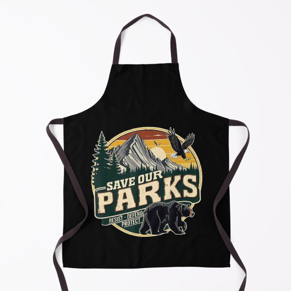 Item preview, Retro Resist Save Our Parks designed and sold by GrulkeNedrow.