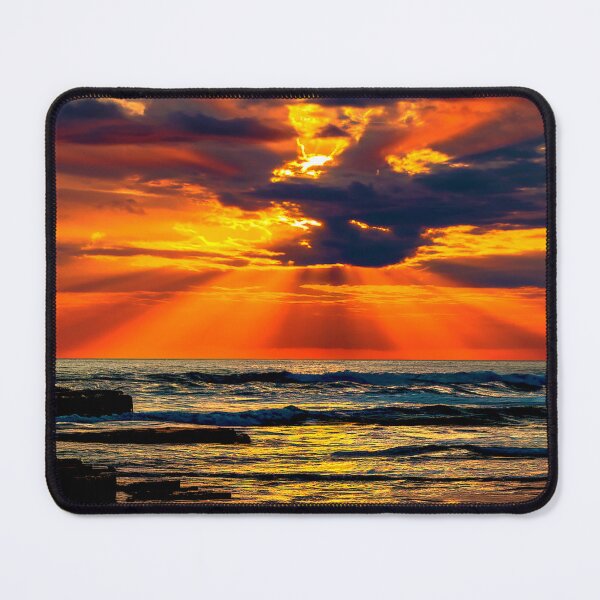 Item preview, Golden Horizon: Sunset Over the Ocean designed and sold by Exodoi.