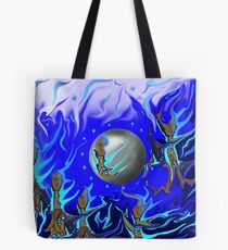 By the Light of the Silvery Moon Tote Bag