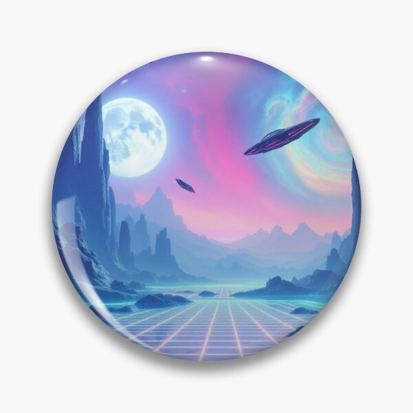 Item preview, Neon Horizons: A Futuristic Landscape of Tomorrow" designed and sold by LuxuryApparels.