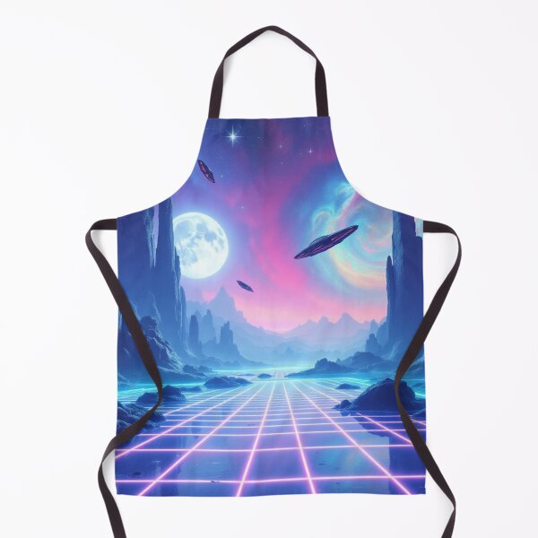 Item preview, Neon Horizons: A Futuristic Landscape of Tomorrow" designed and sold by LuxuryApparels.