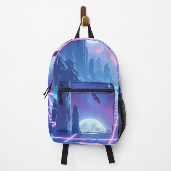 Item preview, Neon Horizons: A Futuristic Landscape of Tomorrow" designed and sold by LuxuryApparels.