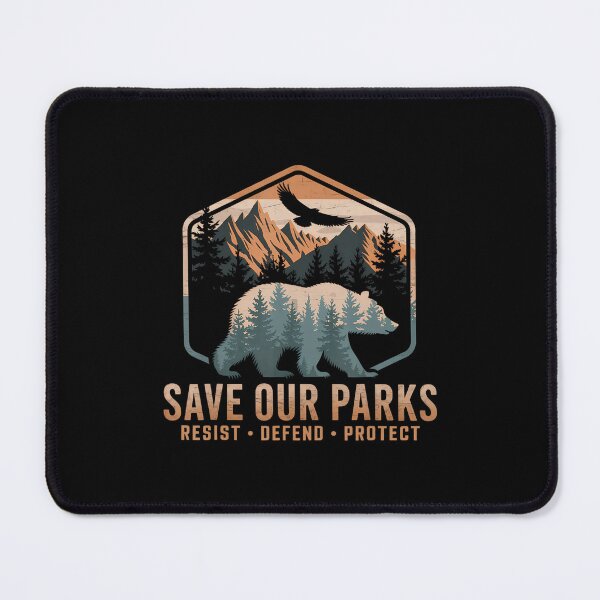 Item preview, Save Our Parks Resist National Park Protect designed and sold by GrulkeNedrow.