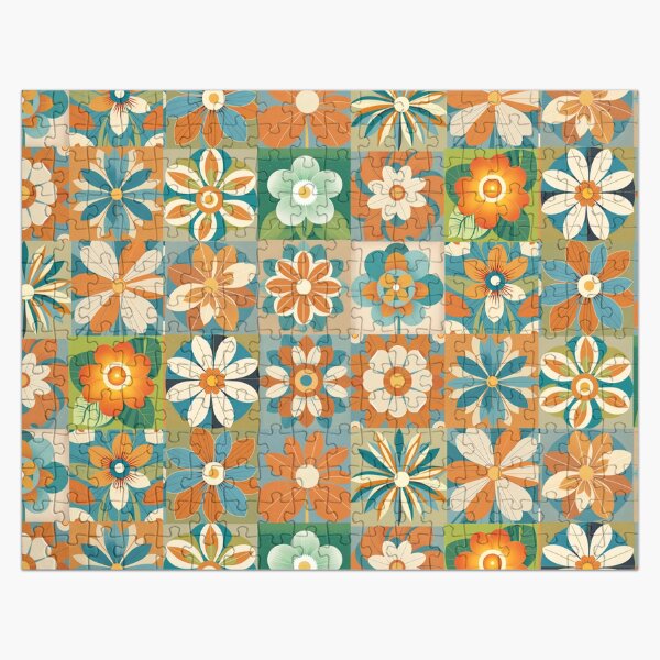Artikel-Vorschau von Blumenmuster aus der Mitte des Jahrhunderts, designt und verkauft von claremarie3184.