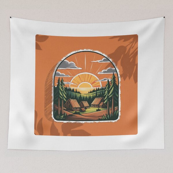 Item preview, Rustic Sunset designed and sold by All Creative Designer.