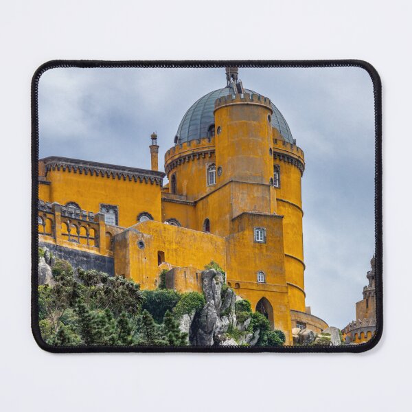 Item preview, Pena Palace Sintra Portugal Yellow Dome designed and sold by PsychoAlien.com.