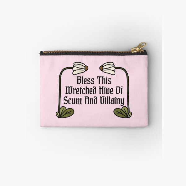 Item preview, Bless This House Funny Quote designed and sold by Skull Fern.