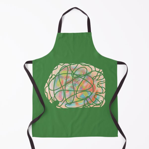 Item preview, Flowing colours green designed and sold by ChitteringArt.
