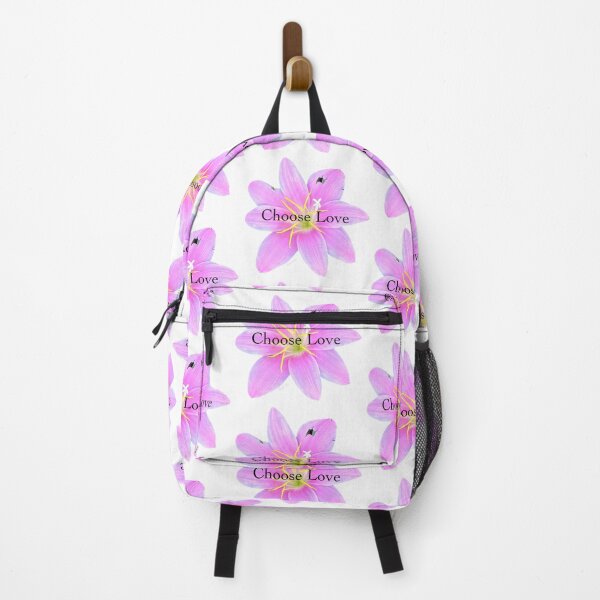 Item preview, Choose love, pink rain lily designed and sold by Josephine Ethereal.
